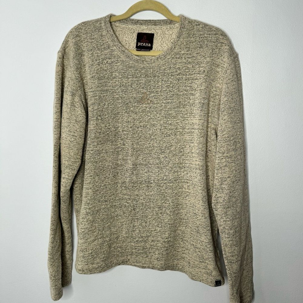 Prana tan sweatshirt size medium